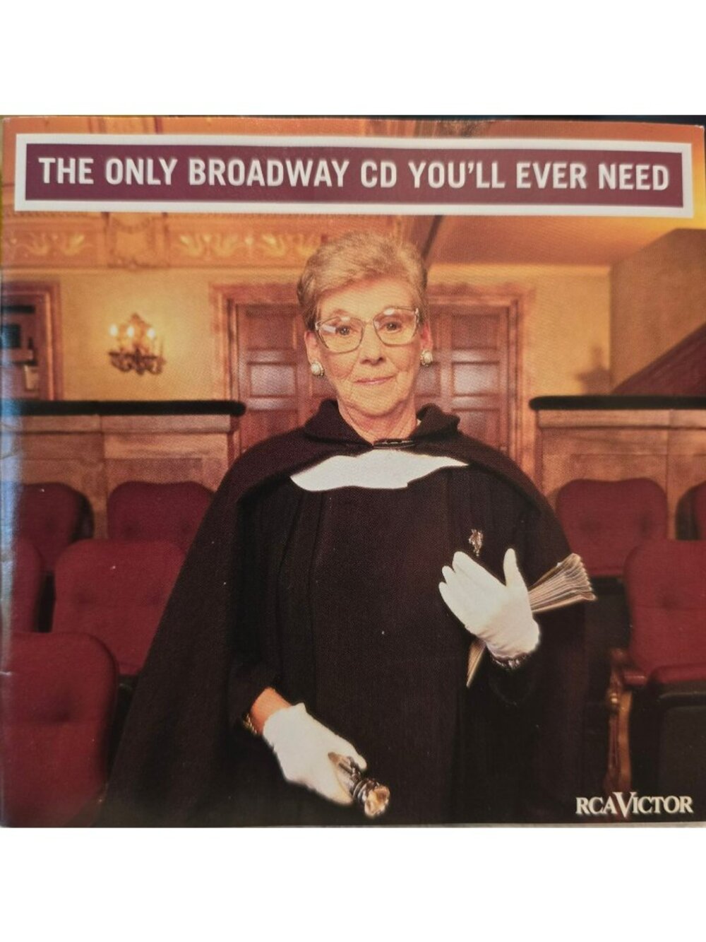 The Only Broadway CD Youll Ever Need RCA Victor 20 Tracks Musical Hits 38098cd